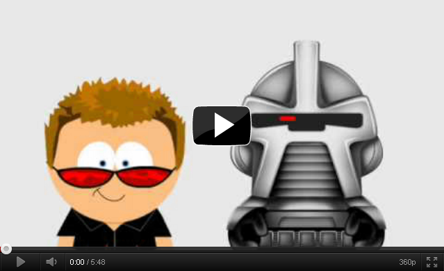 Apeman and the Cylon on YouTube