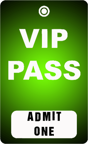 Admit one backstage pass